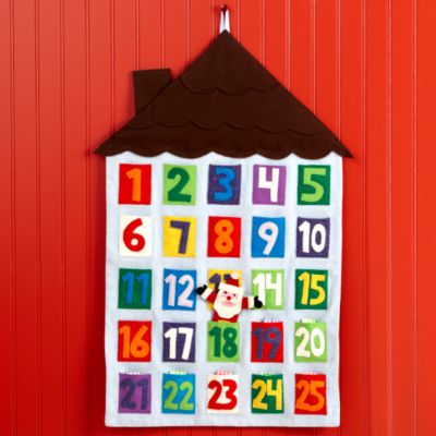 Land of Nod Here Comes Santa Clause Advent Calendar