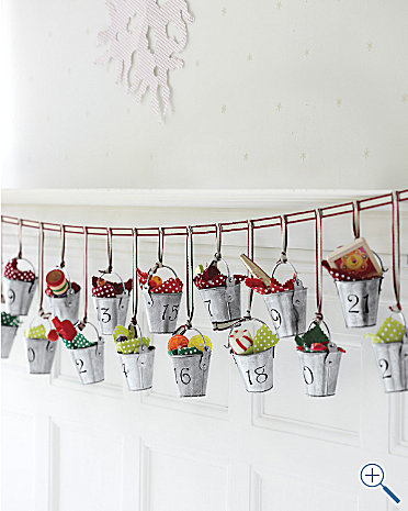 Buckets of Joy Advent Calendar Garnet Hill