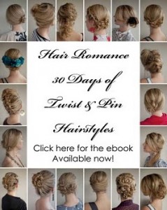 30 days of twist and pin hairstyles