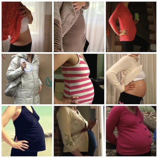 twin pregnancy belly week by week